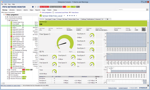 PRTG Enterprise Console